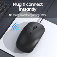 USB Wired 3-Button Mouse 1200DPI Optical Silent PC Laptop Gaming Gaming Mouse price