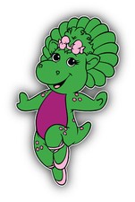 Barney Cartoon Baby Bop Sticker Bumper Decal - ''SIZES'' Baby Room Wardrobe price