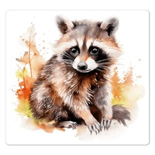 Baby Raccon Sticker Decal Baby Room Wardrobe price