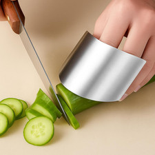 6 Pcs Stainless Steel Finger Guards for Cutting Food, Kitchen Hand Protector ... Baby Finger Protector price