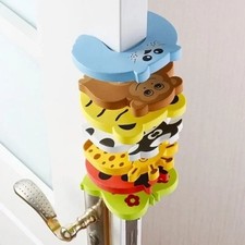 “5PCS Baby Safety Door Stopper – Anti-Pinch Finger Protector Cute Animal Design” Baby Finger Protector price
