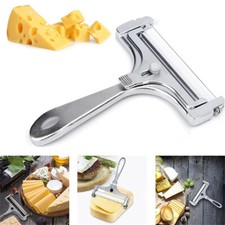 Adjustable Cheese Slicer Stainless Steel Wire Cheese Cutter for Kitchen Cooking` Slicers price