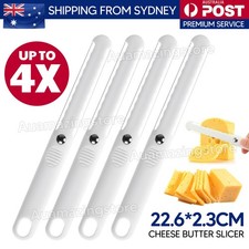 2/4x Cheese Butter Slicer Double Wire Cutter Kitchen Plastic Slicer light weight Slicers price