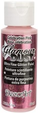 DecoArt Glamour Dust Glitter Paint 2oz - Celebration Pink* Glitter Paint price