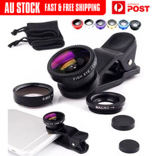 3 in 1 Lens Macro Travel Wide Angle Fisheye Camera Clip On Smart Cell Phone Kit Mobile Phone Lens price