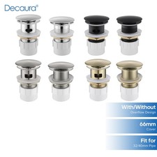 Decaura Bath Pop Up Waste with/without Overflow Plug Vanity Drain Grate Sinks Sinks price