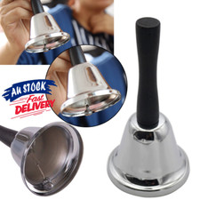 Office Ring School Ringing Bell Hand Held Home Dinner Counter Silver Reception Office Counter price