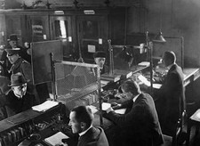 Post office counter in the post office at Leipziger Platz publi- 1920 Old Photo Office Counter price