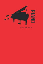 Piano: Musical Notebook, Music School Journal, Music Lessons Diary, Notebook ... Music Notebook price