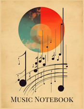 Music Manuscript Book for Composers: 12-Stave Blank Sheet Music Notebook with... Music Notebook price