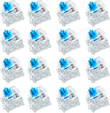 20 PCS Blue Switch Replacement 3 PIN Blue Mechanical Keyboard Dustproof Keyboard Gaming Keyboard price