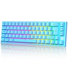 MAGIC-REFINER MK26 Wried 60% Mechanical Gaming Keyboard, UK LAYOUT RGB TKL Blue Gaming Keyboard price