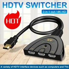 3 in 1 out HDMI Display Auto Switch Box Splitter 1080P HD 4K TV Adapter Cable Display TVs price