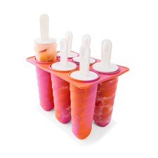 6 Pack Icy Pole Moulds Reusable Ice Pop Makers Homemade Frozen Treat Maker * Ice Makers price