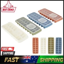 Ice Cube Tray With Lid Assorted Reusable Mould Maker Tool Easy Refill Stackable Ice Makers price