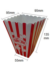 20x Popcorn Boxes Fetes Events Cinema Suit all pop corn machines carton box Popcorn Machines price