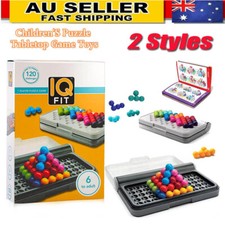 Montessori Toys 120 Challenges Smart IQ Games Puzzler Fit Puzzle Logic Board Toy Smart Board price