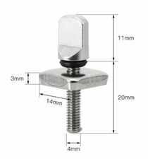 Fin screw and Plate, Smart bolt surfboard, paddle board, longboard,free delivery Smart Board price