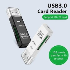 2-in-1 USB 3.0 Card Reader Micro SD TF Memory Adapter for PC Laptop Card Readers price