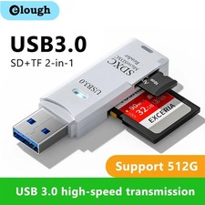 2 In 1 USB 3.0 Card Memory Reader High Speed SD SDHC SDXC Micro Writer Adapter Card Readers price