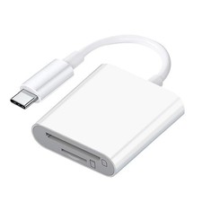USB C SD Card Reader for iPhone 15/Mac/iPad 3-Slot USB Type C to SD/TF Card A Card Readers price