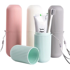 Portable Toothbrush and Toothpaste Storage Box Holder Travel Bathroom Case Cover Toothpaste Holder price