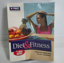 Vintage Diet & Fitness Box Program - Expert Software Windows - NEW SEALED Health & Fitness Software price