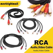 2 RCA / 3 RCA Male to Male Cable – Audio Stereo L/R & Composite Video Cable Composite Cable price