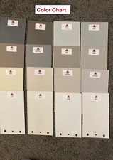 Vertical blind 127mm slats (Sunset) color chart Vertical Blind price