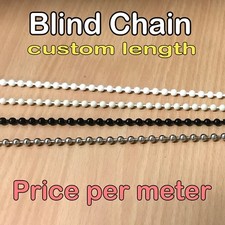 BULK BUY - Roller Holland Vertical Roman Blind Control Chain Repair Cord Metal Vertical Blind price