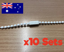 10x Plastic Ball Roller Blind Chain Cord Connector Joiner Vertical Roman Holland Vertical Blind price