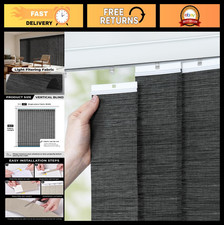 Vertical Blind Replacement Slats - Modern Light Filtering Window Treatment, 20-P Vertical Blind price