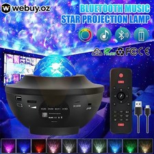 LED Galaxy Starry Night Light Projector Ocean Star Sky Party Baby Kids Room AU Baby Room Night Light price