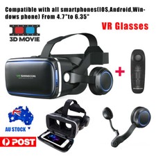 For SHINECON Virtual Reality In One VR Box Headset 3D Glasses With Controller VR Headset price
