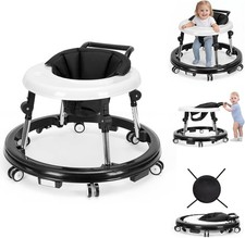 Baby Walker with Wheels Portable Baby Walker Foldable with 9 Adjustable Heights Baby Walker price