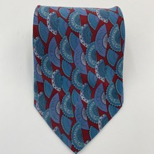 Renato Balestra Fan Patterned Italian Silk Tie Fan Tie price