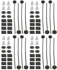 ELECTRIC RADIATOR FAN TIE STRAP MOUNTING KIT ZIP TIES STRAPS TABS SPRINGS 4 PACK Fan Tie price