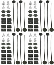 ELECTRIC RADIATOR FAN TIE STRAP MOUNTING KIT 4 PACK ZIP TIES STRAPS TABS SPRINGS Fan Tie price