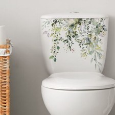 Toilet Stickers Decal Plant Stickers For Refrigerator Cabinet Glass DIY Decor Toilet Sticker price