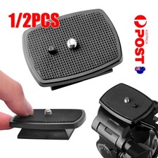 43*43mm Tripod Quick Release Plate Screw Adapter Mount Head For DSLR Camera AU / Tripod Heads price