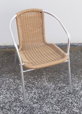 Aluminium Chair Wicker Bar Cafe Chair Stackable Seater Sitting Outdoor Indoor Cafe & Canteen Chair price
