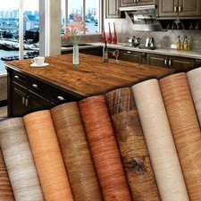Brown Wood Grain Contact Paper Wood Look Wallpaper Rustic Faux Wood Pe... Wallpaper price