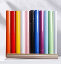 Glossy Waterproof Wallpaper Self Adhesive Peel and Stick Contact Paper 12 Colour Wallpaper price