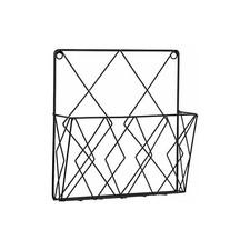 Metal Magazine Rack for Wall - Storage Shelf for Office, Living Room, Bedroom - Office Magazine Rack price