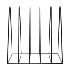 New File Holder Rack Black Office Home Organizer 5 Divider Magazine Office Magazine Rack price