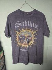 Sublime Long Beach CA California TDT Fantasy Active Wear T Shirt Med Dark Gray Men's Fantasy Wear price