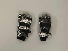 Boys Winter gloves  Gray camo waterproof Kid Size Small Kids' Gloves price