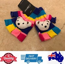Kids Warm Winter Gloves Cute Novelty Rainbow Gloves AU Stock Kids' Gloves price