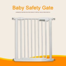 Baby Pet Security Gate Safety Guard Adjustable 75-129cm Extension Dog Barrier Baby Safety Gate price