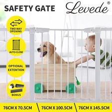 Levede Baby Safety Gate Adjustable Kid Pet Security Stair Barrier Door Extension Baby Safety Gate price